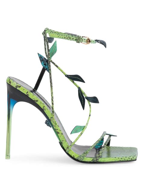 green versace sandals|versace sandals price.